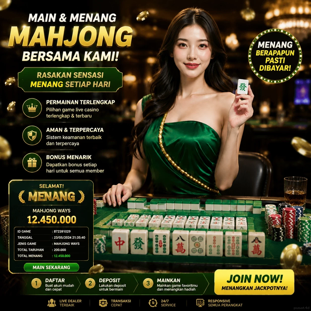 pusat4d Resmi - Unduh APK